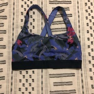 Patagonia floral sports bra